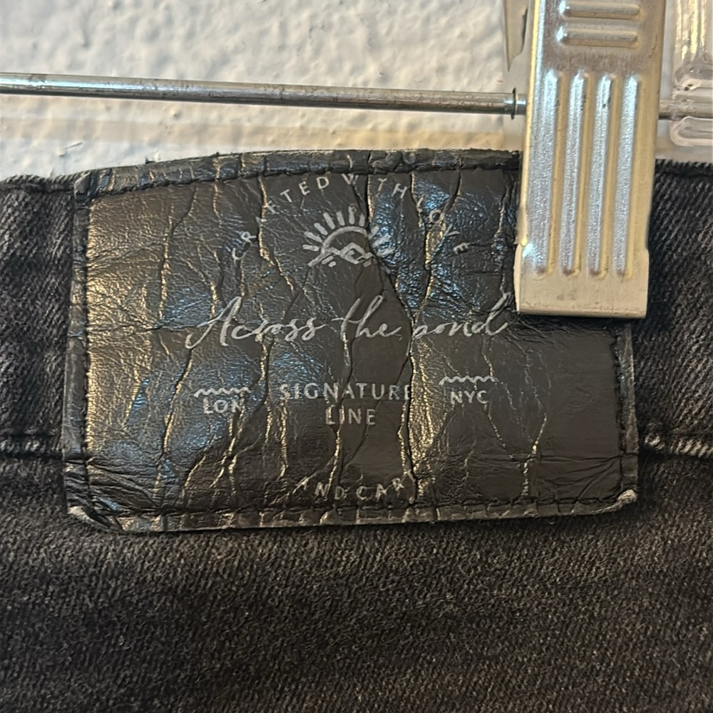 Across The Pond Black Denim Jeans View 3